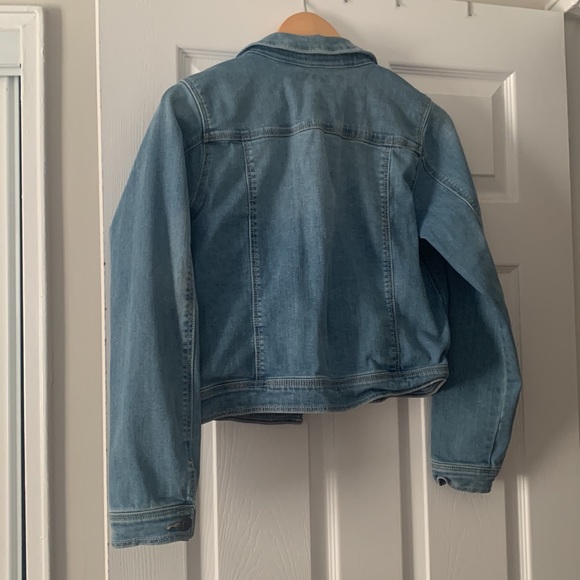 Cat & Jack girls Jean jacket xl (14/16) - Picture 2 of 8